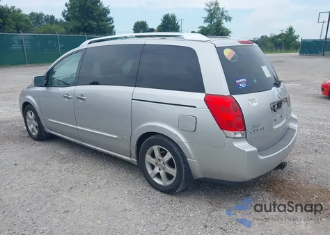 2007 Nissan Quest 3.5 Se z USA, uszkodzony, nr VIN 5N1BV28U87N122708